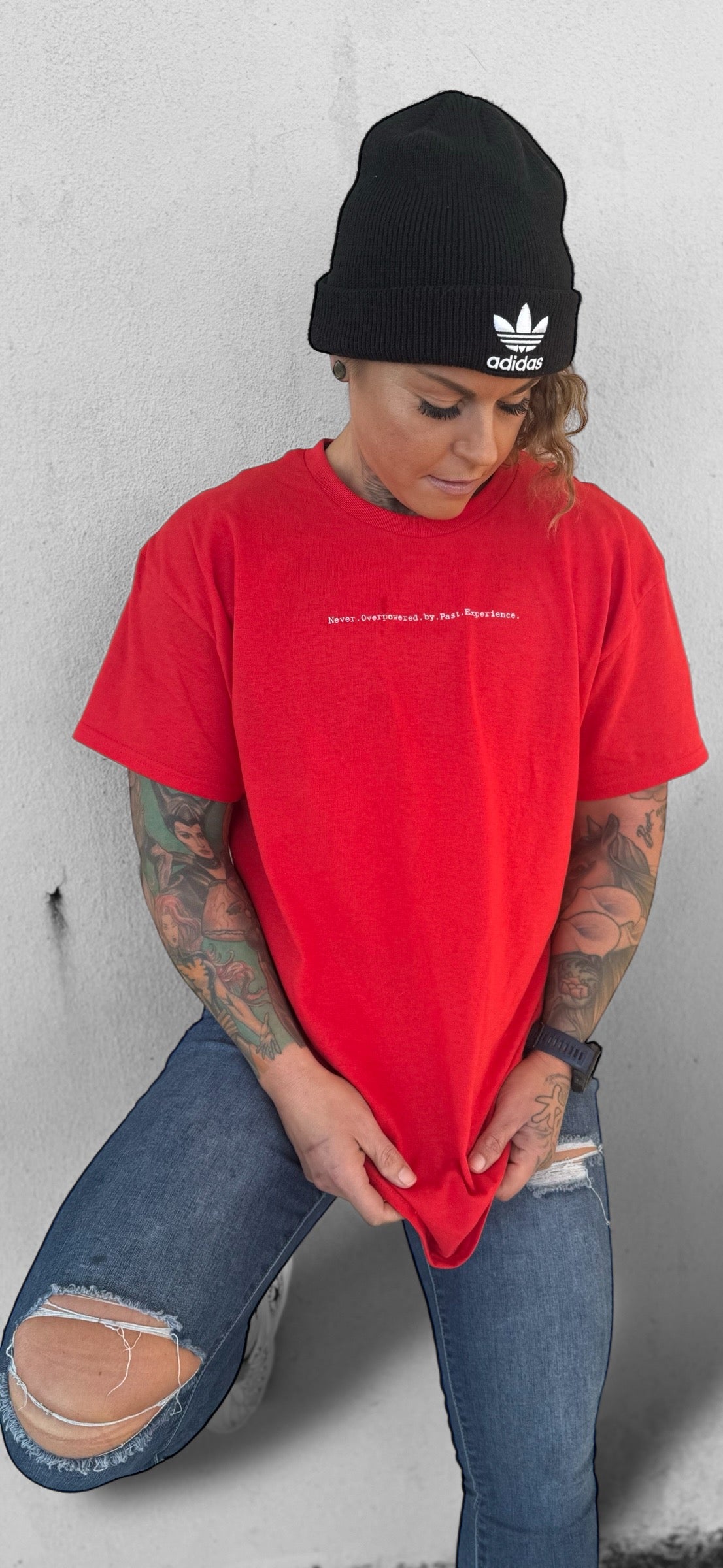 Stack The Deck In You Favor - Red T-shirt